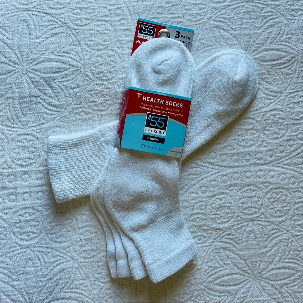 Mb55 Health Socks 3Pack Shoe size 8-12